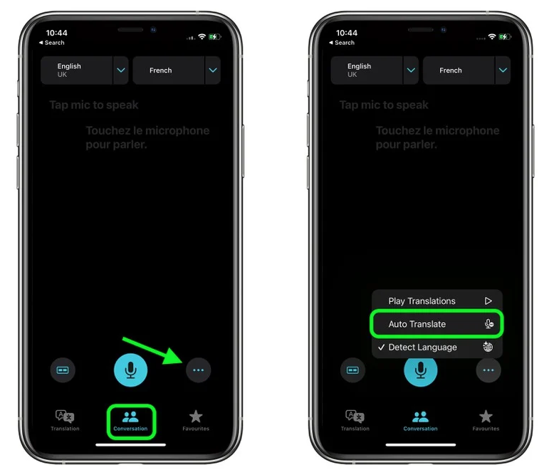 永定苹果手机维修分享iOS 15 “翻译” App 新改进 